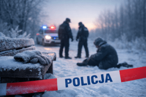 Zimowy krajobraz w Lubelskiem – mróz i śnieg mogą być niebezpieczne dla osób starszych i samotnych