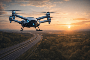 Dron nad Podkarpaciem – Dolina Dronowa i nowoczesna infrastruktura w okolicach Dębicy