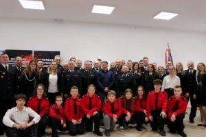 Walne Zebranie Sprawozdawczo-Wyborcze OSP KSRG Straszęcin – strażacy podczas podsumowania 2025 roku